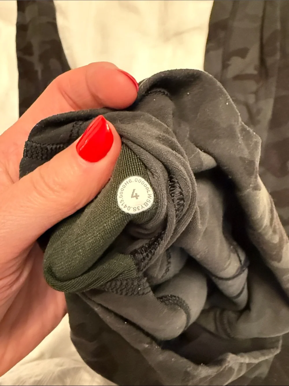 Lululemon Cropped Camo Leggings